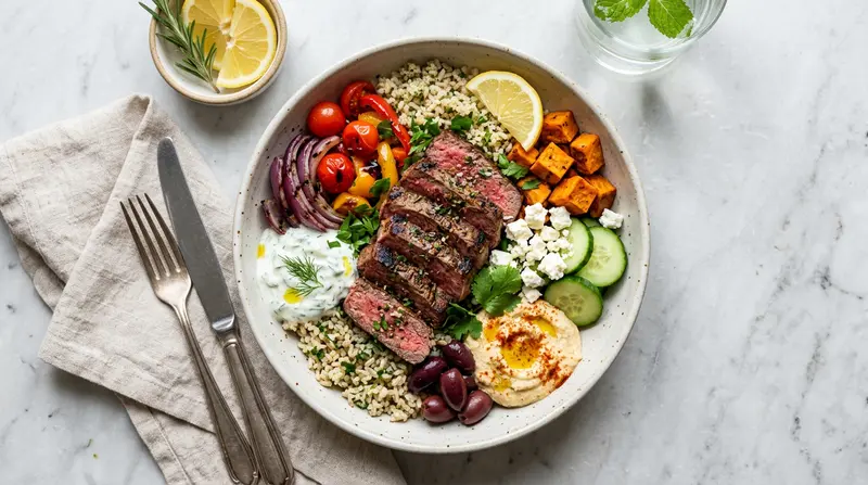 Mediterranean Steak Bowl