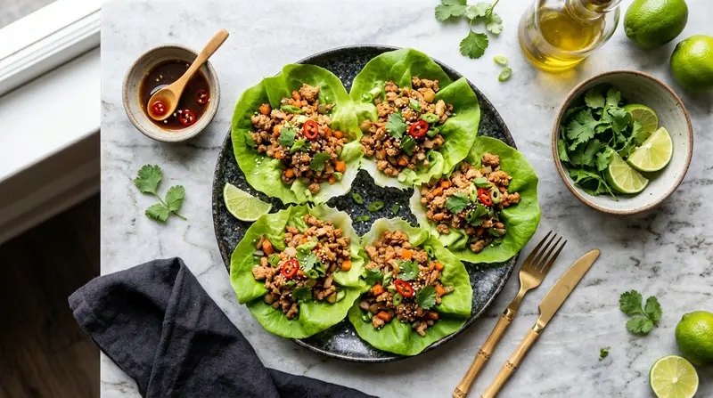 Turkey Lettuce Wraps