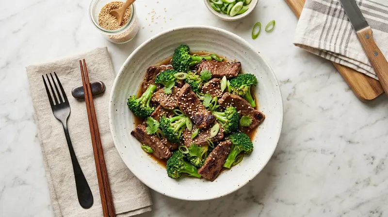 Beef and Broccoli Sauté