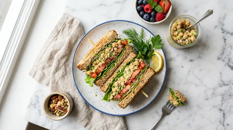 Chickpea Salad Sandwich