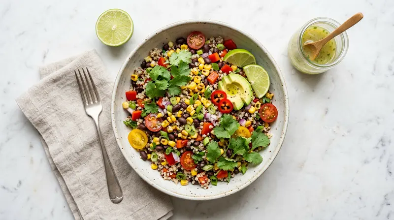 Quinoa and Black Bean Salad