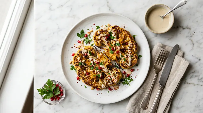Roasted Cauliflower Steaks