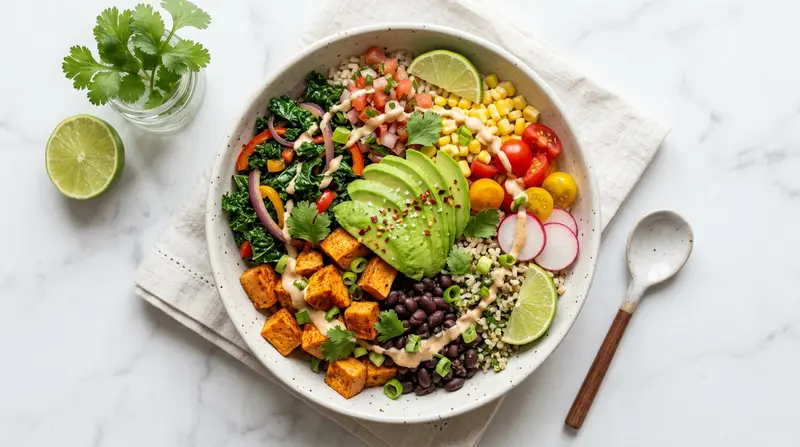 Sweet Potato Burrito Bowls