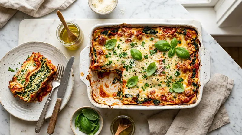 Spinach and Ricotta Lasagna