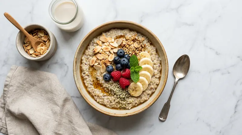 Quinoa and Almond Milk Porridge