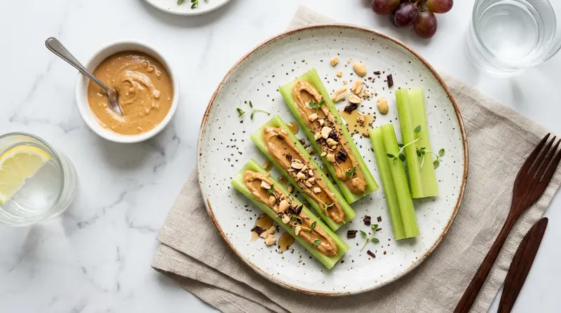 Celery with Peanut Butter