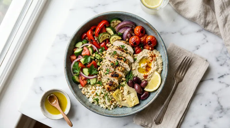 Mediterranean Chicken Bowl