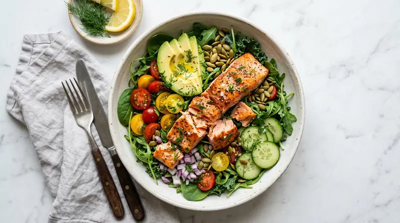 Salmon Avocado Salad